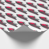 ジェットスキー漫画イラストレーション ラッピングペーパー (角)