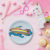 ジェットスキー紙プレート ペーパープレート (パーティー)