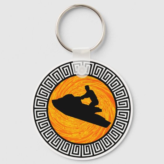 ジェットスキー鍵 キーホルダー (正面)