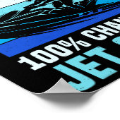 ジェットスキー100％の週末予報 冗談だろ ポスター (角)