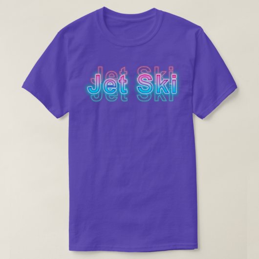 ジェットスキー Tシャツ (デザイン正面)