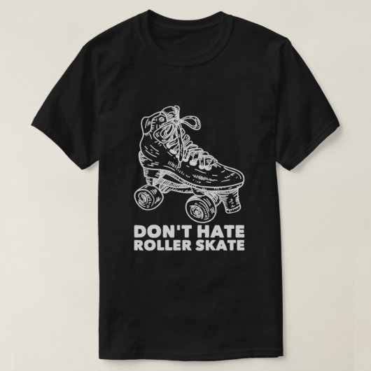 ジェットスケートローラーを嫌わないスケートで滑る2 Tシャツ (デザイン正面)