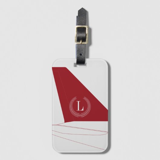 ジェットセッター ラゲッジタグ (正面縦)