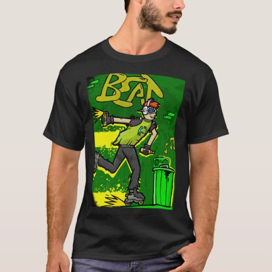 ジェットセットラジオゲームアクション3 Tシャツ (正面)
