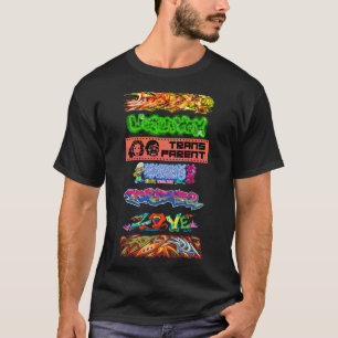 ジェットセットラジオゲームアクション4 Tシャツ