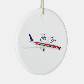 ジェットセット セラミックオーナメント (右)