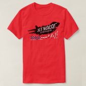 ジェットノイズは自由の音F14 Tomcat Ameri Tシャツ (デザイン正面)
