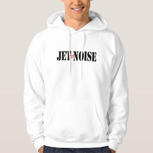 ジェットノイズフード付きスウェットシャツ パーカ (正面)