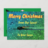 ジェットパッククリスマス ポストカード (正面/裏面)