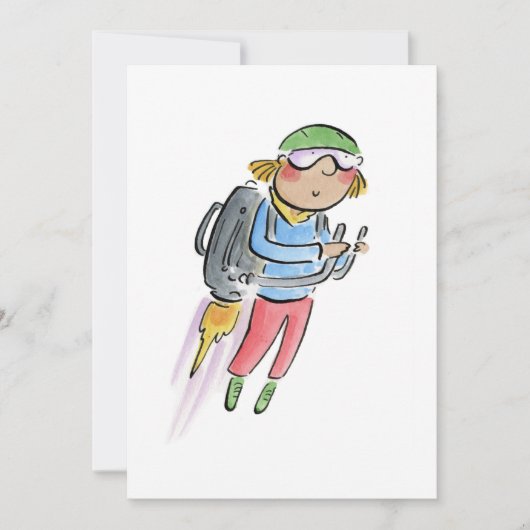 ジェットパック 招待状 (正面)