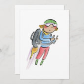 ジェットパック 招待状 (正面/裏面)