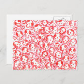 ジェットロックット！ – バレンタインハートとSugarSkulls シーズンポストカード (正面/裏面)