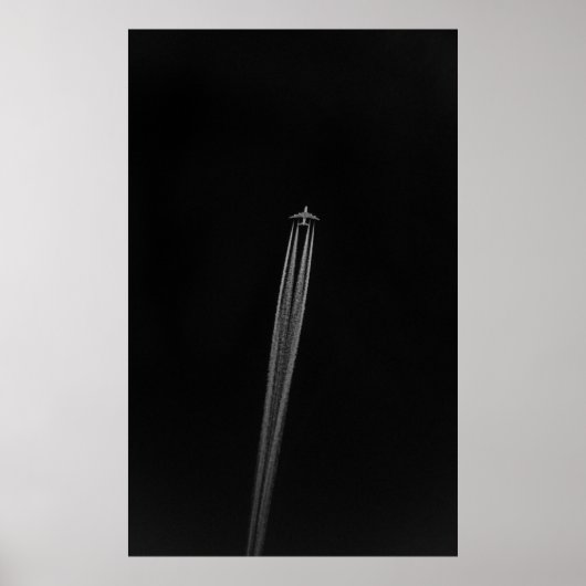 ジェット戦闘機の写真 ポスター (正面)