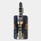 ジェット戦闘機パイロット翼デステニー ラゲッジタグ (正面縦)