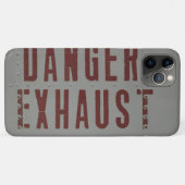 ジェット戦闘機胴体(危険排気) Case-Mate iPhoneケース (裏面(横))