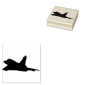 ジェット戦闘機 ラバースタンプ (押印)