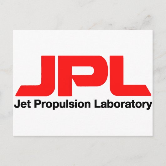ジェット推進研究所 ポストカード (正面)