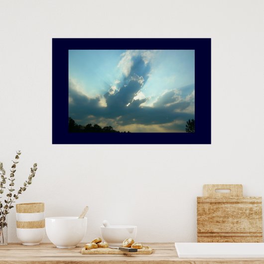 ジェット旅客機 ポスター (キッチン)