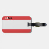 ジェット族旅行 ラゲッジタグ (裏面横)