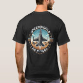 ジェット柄クラブシャツ Tシャツ (裏面)