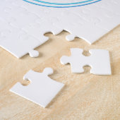 ジェット機のスキー ジグソーパズル (側面)