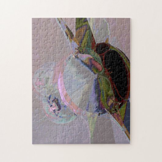 ジェット機のパズル ジグソーパズル (縦)