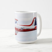 ジェット機の学寮長 コーヒーマグカップ (正面右)