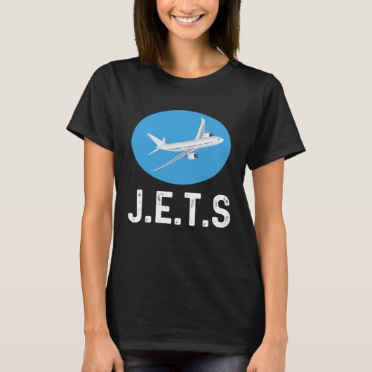 ジェット機戦闘機 Tシャツ (正面)