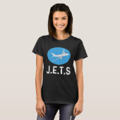 ジェット機戦闘機 Tシャツ (正面フル)