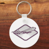 ジェット機 キーホルダー (正面)