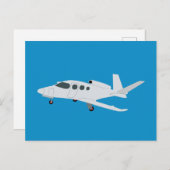 ジェット機 シーズンポストカード (正面/裏面)