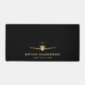 ジェット機 デスクマット (正面)