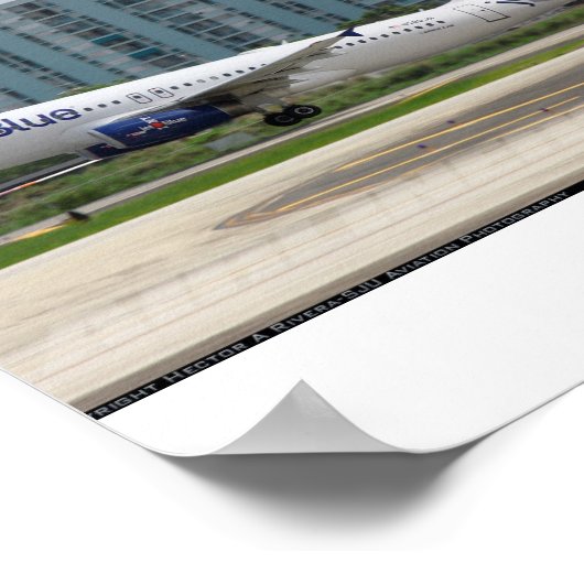 ジェット機 ポスター (角)