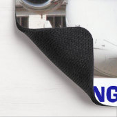 ジェット機 マウスパッド (コーナー)