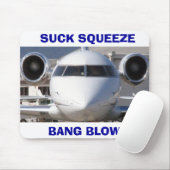 ジェット機 マウスパッド (マウス)