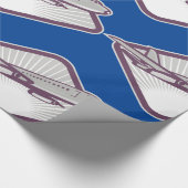 ジェット機 ラッピングペーパー (角)