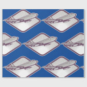 ジェット機 ラッピングペーパー (フラット)