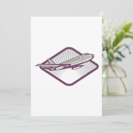 ジェット機 招待状