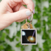 ジェット状の材料射撃、 発砲アウト キーホルダー (手)