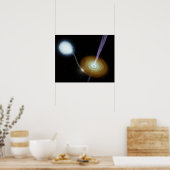 ジェット状の材料射撃、 発砲アウト ポスター (キッチン)