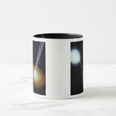 ジェット状の材料射撃、 発砲アウト マグカップ (中央)