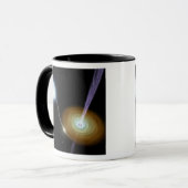 ジェット状の材料射撃、 発砲アウト マグカップ (正面左)