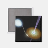 ジェット状の材料射撃、 発砲アウト マグネット (正面/裏面)