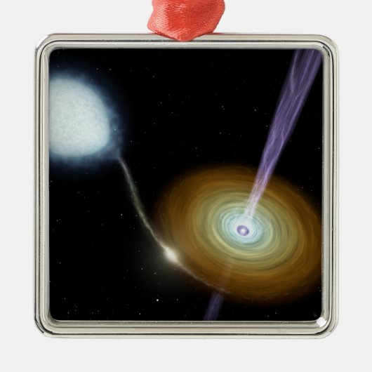 ジェット状の材料射撃、 発砲アウト メタルオーナメント (正面)