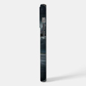 ジェット背景付きスポーツカー電話ケースお洒落- iPhoneケース (左側面)