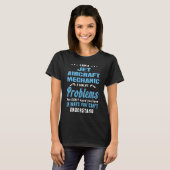 ジェット航空機整備士 Tシャツ (正面フル)