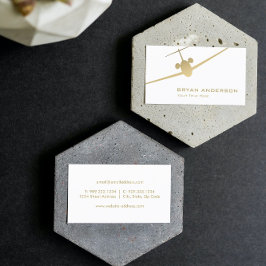 ジェット飛行機の名刺 名刺