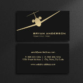 ジェット飛行機の名刺 名刺