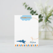 ジェット飛行機サンキューカード – ファイター飛行機 サンキューカード (スタンド正面)