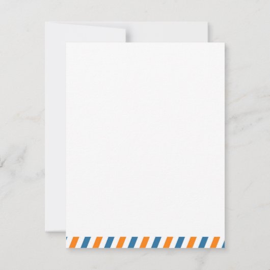 ジェット飛行機サンキューカード – ファイター飛行機 サンキューカード (裏面)